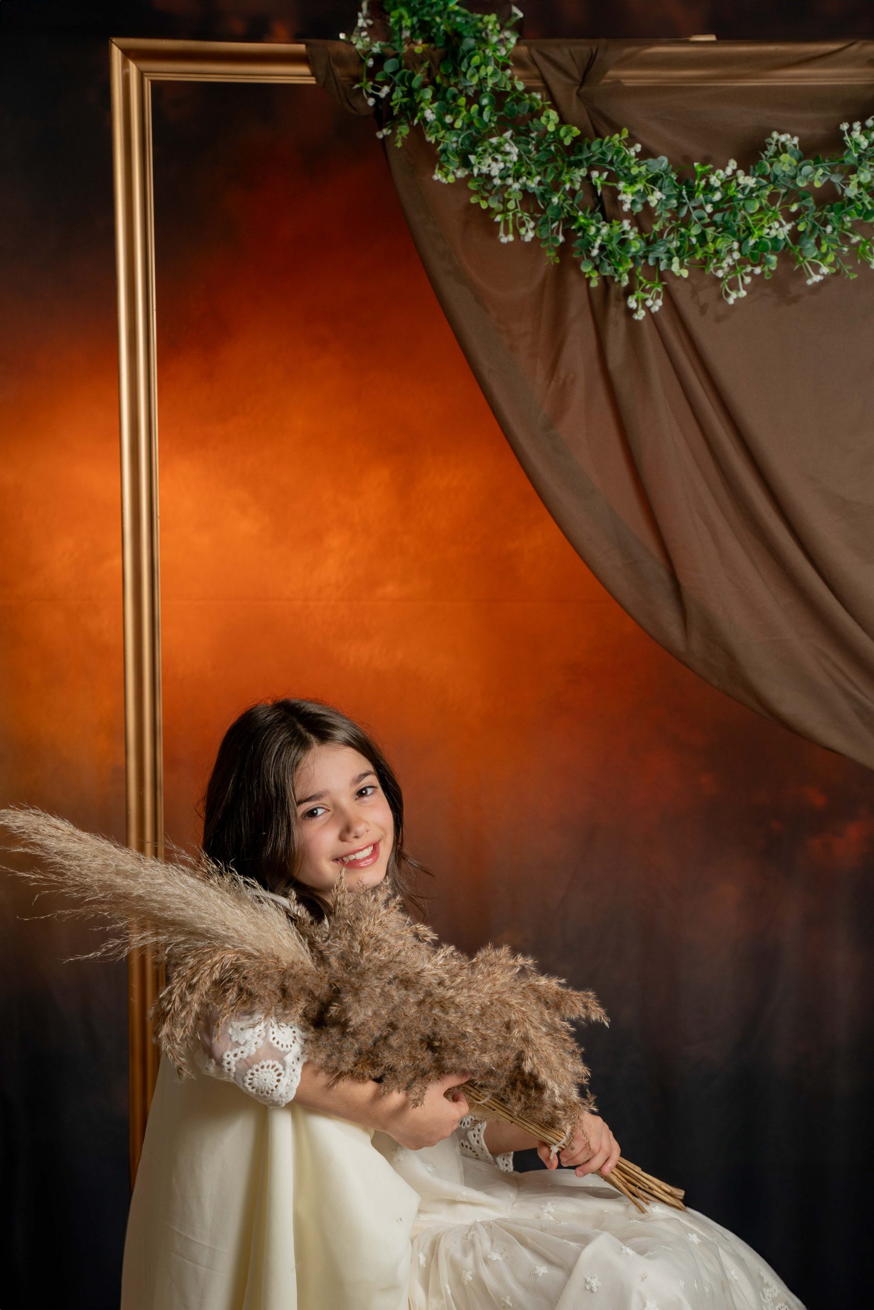 A2fotógrafos comuniones retrato infantil estudio vitoria pais vasco niña niño sesion fotos princesa