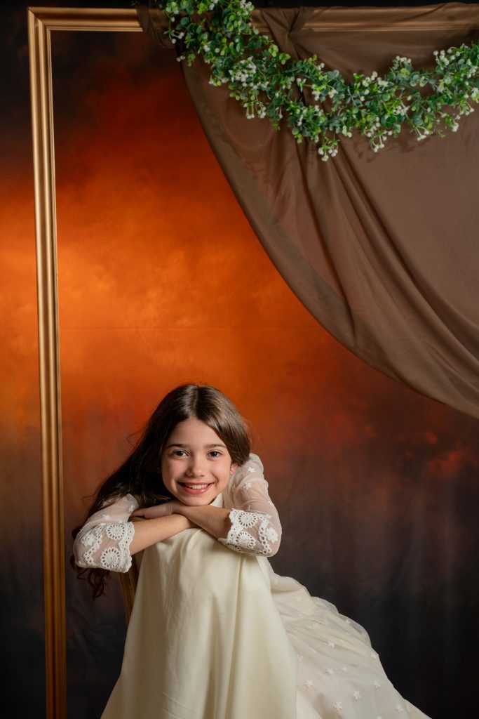 A2fotógrafos comuniones retrato infantil estudio vitoria pais vasco niña niño sesion fotos princesas
